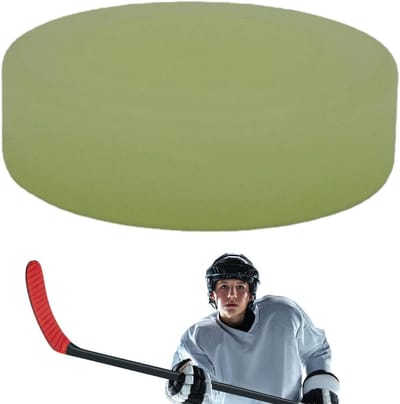 Hockey Puck - Glow Puck - Sporten in het donker - Ingebouwde LED - 9x9x3cm - Glow-in-the-dark