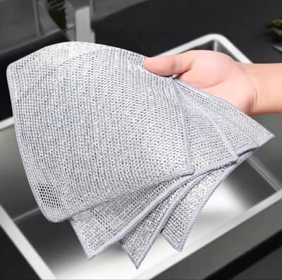 Draadvaatdoek - 10 stuks - multifunctioneel - krasvrij - nylon