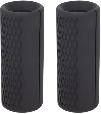 Dailygoods - 2 Stuks Dikke Barbell Grips voor Krachttraining en Spieropbouw