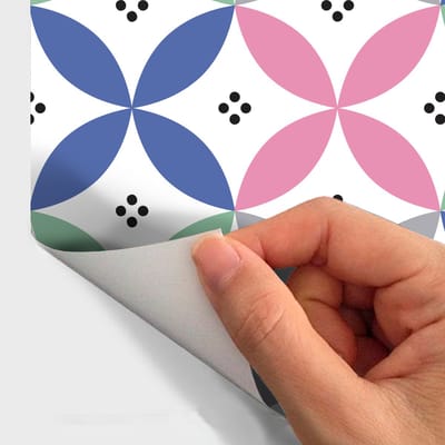 Behangeffect sticker - NARVIK - 30x30cm