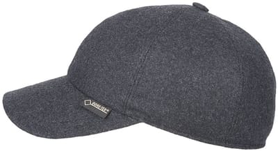 Hatland - Baseball cap voor volwassenen - Ruston Gore-Tex - Antraciet - maat L (59CM)