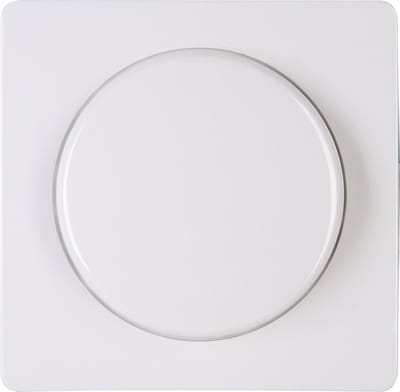 KOPP - Afdekplaat/Centraalplaat - Paris HK05 - Dimmer - Arctic Glans Wit