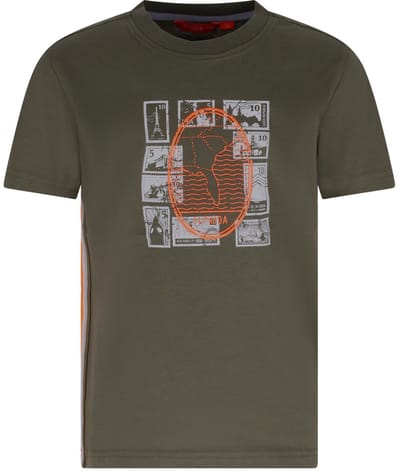 TYGO & vito jongens T-shirt groen maat 98/104