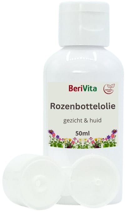 Rozenbottelolie Puur 50ml - Huidolie en Gezichtsolie - Rose Hip Oil