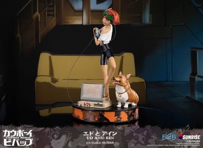 Cowboy Bebop: Ed And Ein Statue