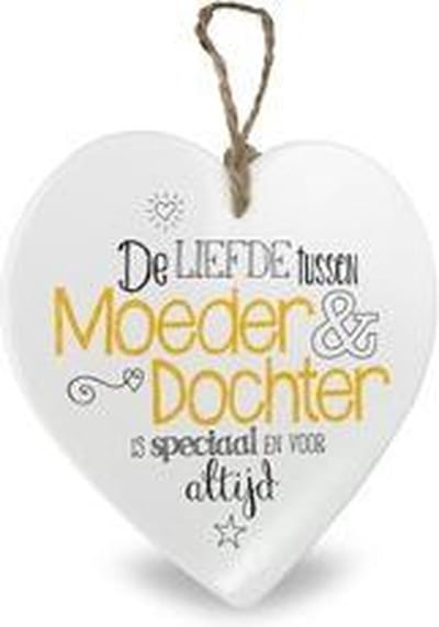 Hartje voor jou 'Moeder en Dochter'