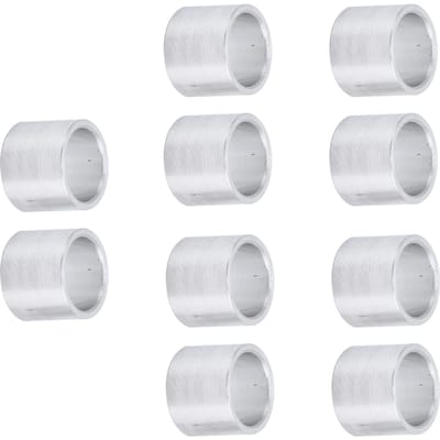10 stuks Aluminiumlegering Afstandhouder Rond Ongewricht Standoff Ondersteuning Fittingen Buitendiameter 10 mm 8mm / 0.31in Dia