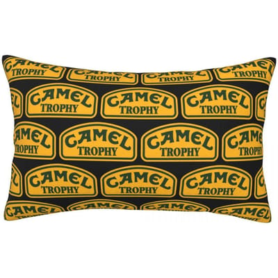 Camel Trophy Rechthoekige Kussensloop Kussenhoes Decoratief Slaapkamer Bed Huis Comfort Plaid Kussen 50x35cm