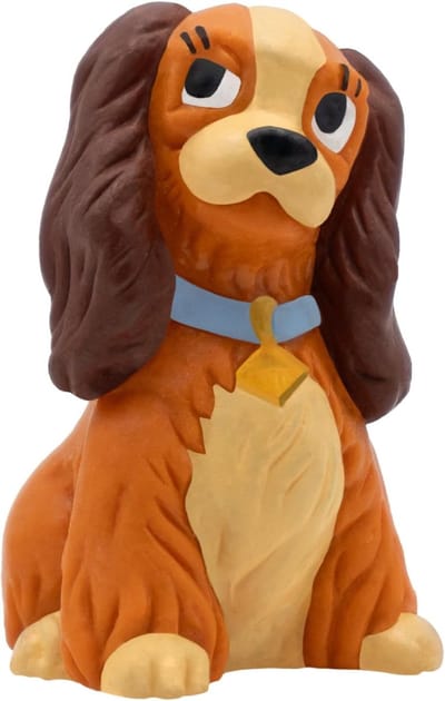 Bullyland 12445 – Speelfiguur Disney Lady en de Vagebond – Lady – levensecht en detailrijk vormgegeven – ideaal als taartfiguur, verzamelobject of klein cadeautje voor kinderen vanaf 3 jaar