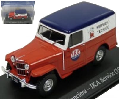 Atlas IKA Estanciera - Modelauto - Schaal 1:43 - Rood/Wit/Blauw