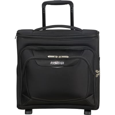 American Tourister Koffer - Summerride upright 55 (2 wielen) underseater - uitbreidbaar - 2.1 kg - Black