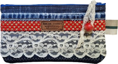 Toetie & Zo - Etui - Bohemian - Ibiza style - Kant - Mobieltas - Makeuptas