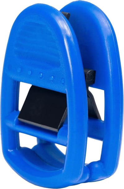 Sokkenklemmen - Sokkenhouder - Wassen en drogen - Houdt paren bij elkaar - 20 stuks - Blauw