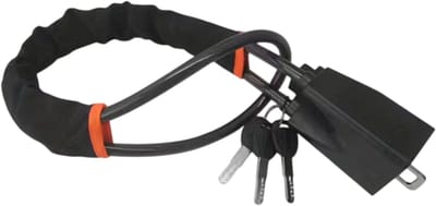 Joiride - Stuurslot Belt Lock - Dubbele Beveiliging - Stuur En Gordel Slot - Staaldraad - Anti-Diefstal - Universeel - 70cm - Auto Camper - CARLOCKRA
