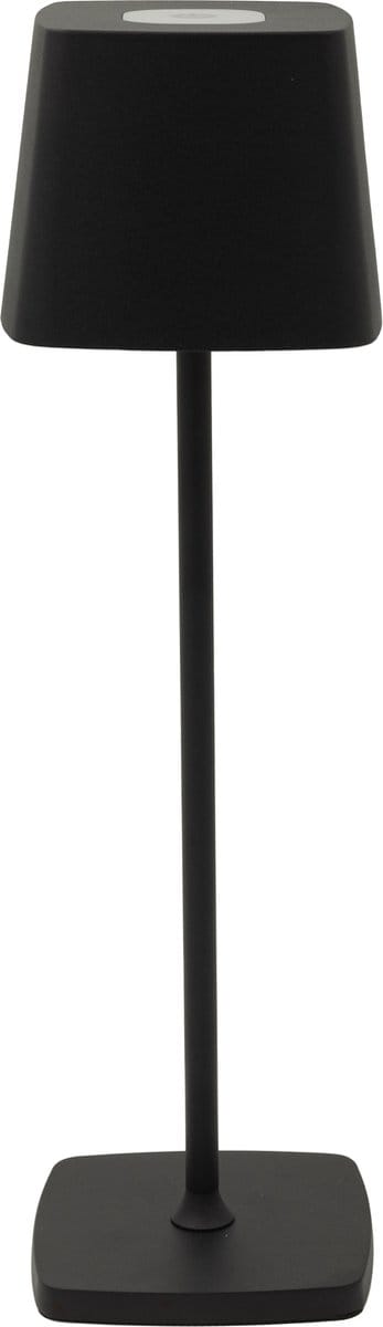 Luxus Europe - Tafellamp Touch Aimée Zwart - Draadloze LED Tafellamp Binnen - USB-C Oplaadbaar - Touchbediening - Dimbaar