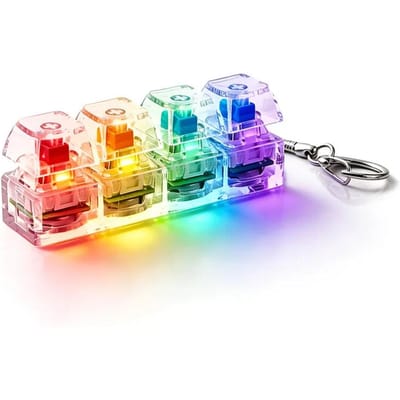 Touche 4 Boutons Haute Qualité Porte-clés Haute Qualité Ensembles de Jouets Anti-Stress Haute Qualité Clicker Haute Qualité Clavier Haute Qualité Bouton Haute Qualité transparent