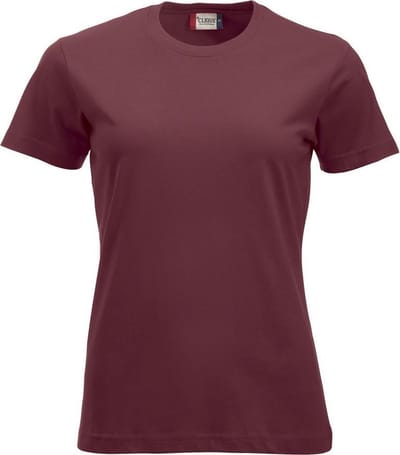 Clique New Classic-T Women 029361 - Bordeaux - XL