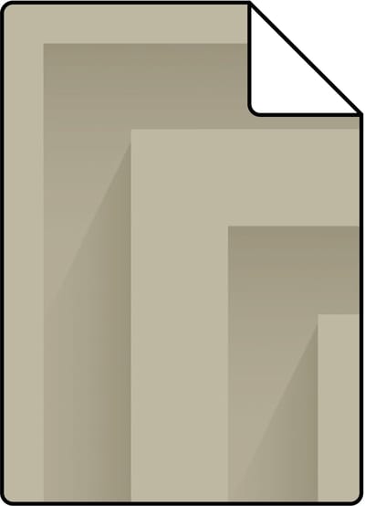 Proefstaal Origin Wallcoverings behang 3d vierkanten lichtbeige - 26.5 x 21 cm - 347973-S