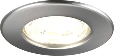 Ledvion - LED Inbouwspot - Dimbaar - 5W - 2700K - Ø84mm - IP65 - RVS