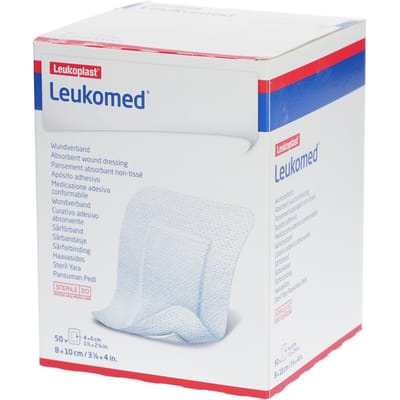 Leukomed Wondpleister - Steriel - 8,0 x 10 cm - 50 Stuks