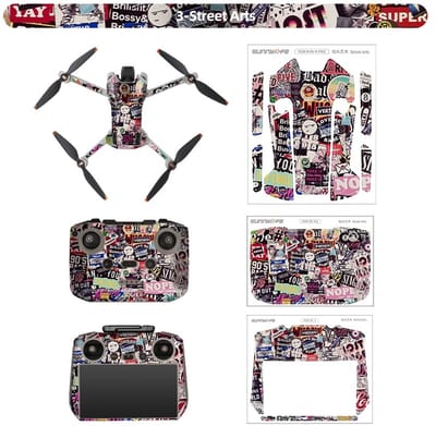 Stickers - Street Arts - voor DJI Mini 4 Pro - RC 2