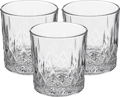 Secret de Gourmet drinkglazen - Paris - set 8x stuks - 240 ml - glas - luxe uitstraling