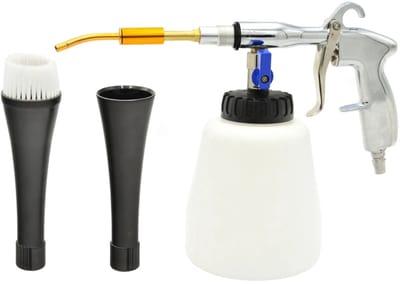 GEKO Washing gun - metalen nozzle - roestvrijstalen lager - 1000 ml fles - 6,5-9 bar werkdruk