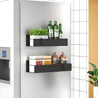 Magnetisch kruidenrek met haken - Sterke magneet voor keukenopslag