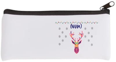 Akyol - kerst rendier met eigen naam Etui - Kerstmis - kerst beker - winter - kerst - christmas - kerst cadeau - 20 bij 9 cm