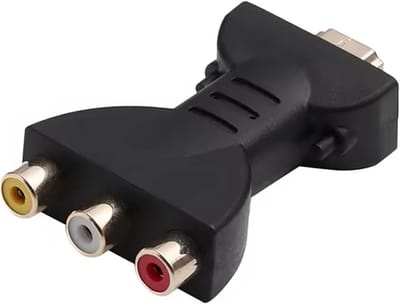 HDMI naar 3RCA Adapterkabel voor AV Composite Video en Audio, Rood Wit Geel Connector, Passieve Interface Adapter, Geschikt voor TV en Home Theater Systemen