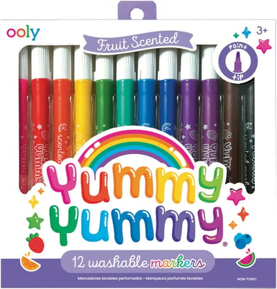Ooly - Yummy Yummy - 12 Stiften met fruitgeuren