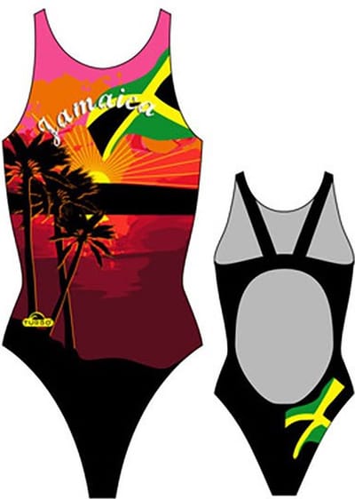 Turbo Jamaica Pro Resist Zwemkleding Veelkleurig M Vrouw