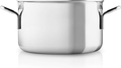 Eva Trio - Multi Kookpan Ø 24 6,5 Liter - Roestvast Staal - Zilver -