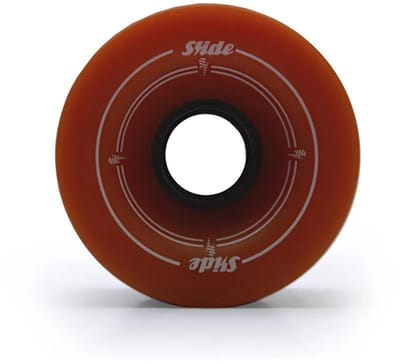 Slide Skateboardwielen 4 Eenheden Goud 70mm / 78A