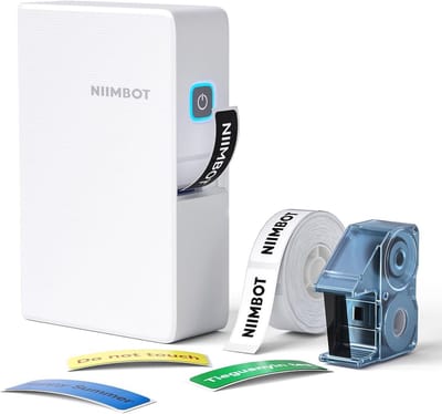 Labelprinter voor Zelfklevende Etiketten - Bluetooth Etiketteerapparaat met Meerkleurige Printmogelijkheden voor Binnen en Buiten