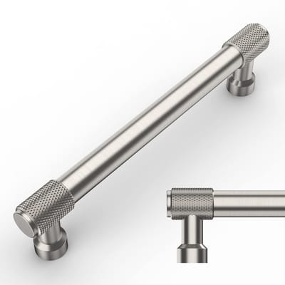 OmGoods - Dailygoody - Meubelhandgrepen - Set van 10 - Hoogwaardige kwaliteit - Brushed nickel - Keuken en kast - Robuuste aluminium handgrepen