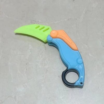 3D Geprint Zwaartekracht Klauw Mes Speeltje Stressverlichting Vlinder Fidget Handknijper Sensorisch Speelgoed decompressie duwkaart cadeaus
