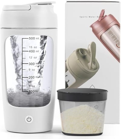 Lexium Elektrische Shakebeker - Elektrische fitness shake beker - Shakebeker - Fitness shakebeker - Elektrische proteïnebeker - Shakebekers - Shaker - Automatisch Roeren - Proteine Shaker - Automatische Sportbeker - Sporten