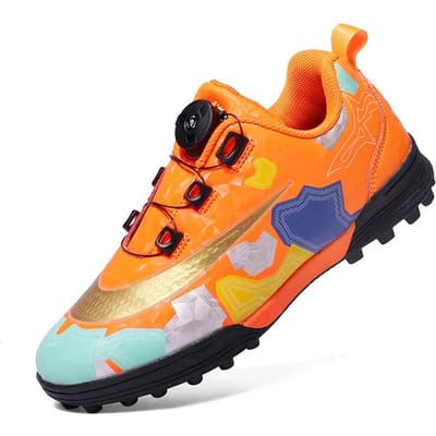 Chaussures de Football pour Enfant Professionnelles Durables pour Adolescent Chaussures d'Entraînement Confortables pour Intérieur Crampons Antidérapants pour Terrain de Football pour Adultes 39