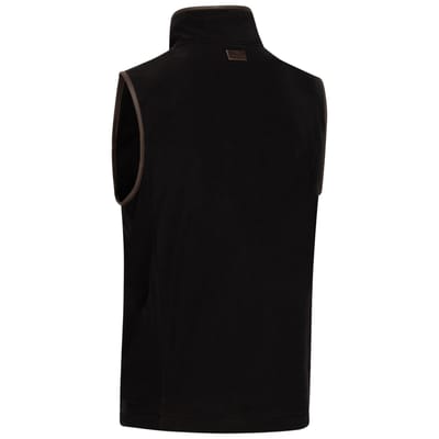 Trespass Mannen Bernary Fleece Vest (Zwart)