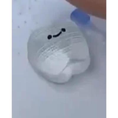 Dents Squishy Fidget Toy Cube Anti Stress Jouet à Presser Enfants Adultes Cadeaux de Fête Jouet à Montée Lente Autisme TDAH Sensoriel Anxiété Thérapie transparent
