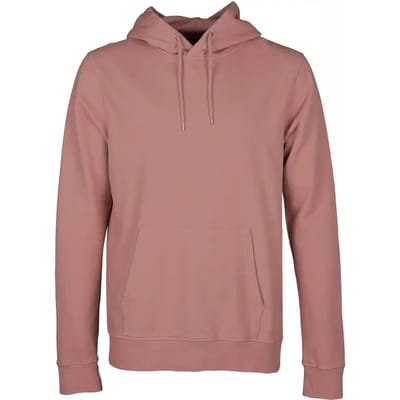 Hooded sweatshirt Colorful Standard Classic Organic rosewood mist