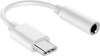 usb c aux - aux naar usb c - Wit - usb c jack - usb c naar jack - USB C Male naar 3.5mm Aux Jack - met roeping - muziek - phone calling - Geschikt voor Samsung Audio Jack voor S20 / S20 Plus / S20 Ultra / S21 / S21 Plus / S21 Ultra - Ntech