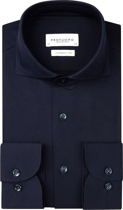 Profuomo Japanese Knitted Overhemd Heren