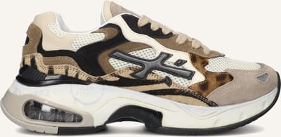 Premiata Sharky-d Sneakers - Suède - Dames - Beige - Maat 37