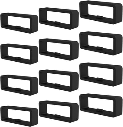 Rubberen Horlogeband Lussen, Set van 12, Geschikt voor 18 mm, 20 mm en 22 mm Horlogebanden, Ideaal voor Vervanging en Accessoires
