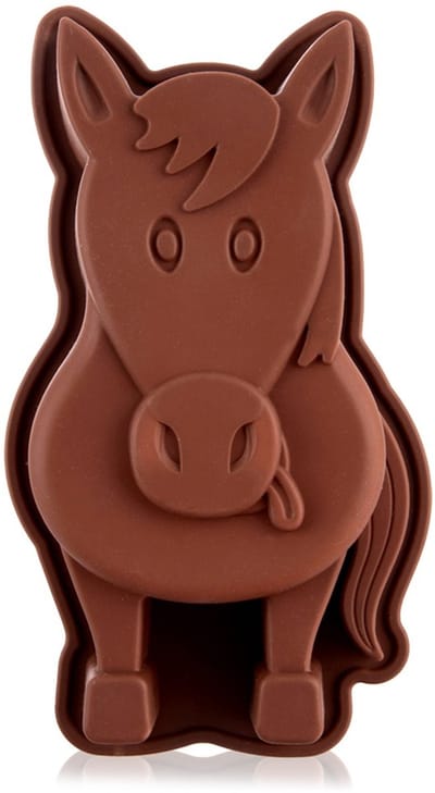 Bakvorm Silicone Paard 19x10x4 cm - Springvorm - Vorm voor Bakken - Taartvorm - Bakplaat