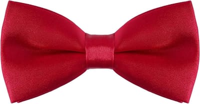 Elegante Hondenhalsband met Strikje van Fluweel voor Bruiloften, Verjaardagen en Feestelijke Gelegenheden (Rood)