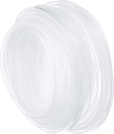 2 Stuks Silicone Tube Sleeves voor LED Strip, Waterdichte en Stofdichte Bescherming, Geschikt voor Thuis en Kantoor (Transparant, Past op 8mm Brede Strips, 5M Lengte)