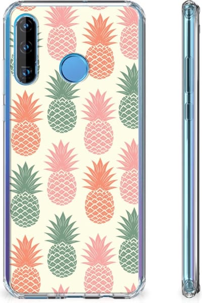 Huawei P30 Lite Beschermhoes Ananas